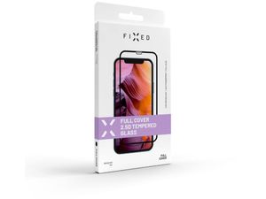 FIXED edzett védőüveg Apple iPhone 15 Pro-hoz, fekete