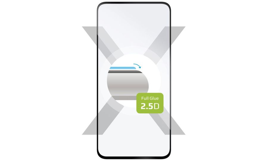 Sticlă securizată FIXED de protecție pentru Samsung Galaxy A35, negru