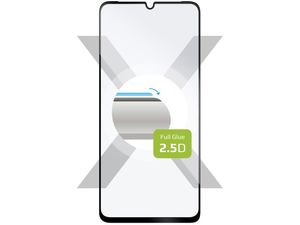 FELSZERELT edzett védőüveg Samsung Galaxy A15, fekete