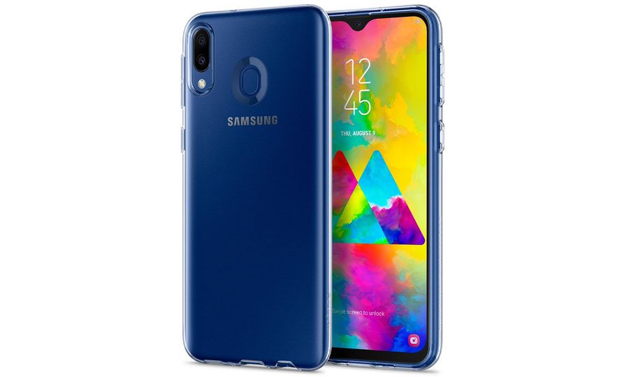 Spigen Liquid Crystal ochranný kryt pro Samsung Galaxy M20, čirá