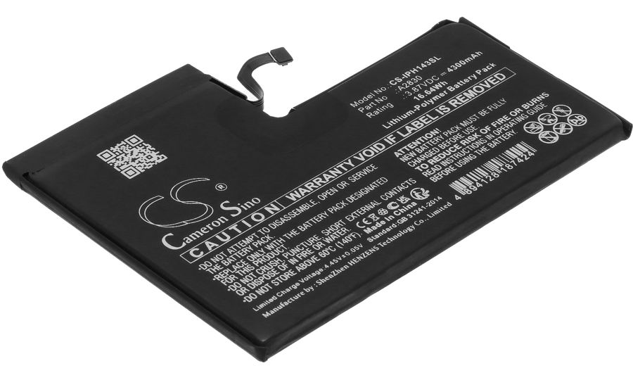 Akkumulátor Apple iPhone 14 Pro Max készülékhez, 4300 mAh, Li-Pol