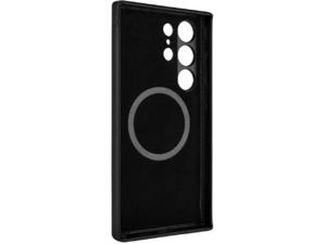 Husă FIXED MagLeather cu suport MagSafe pentru Samsung Galaxy S24 Ultra, negru