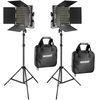 Neewer set de lumini foto bicolore cu standuri, 660 LED, 40W