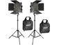Neewer set de lumini foto bicolore cu standuri, 660 LED, 40W