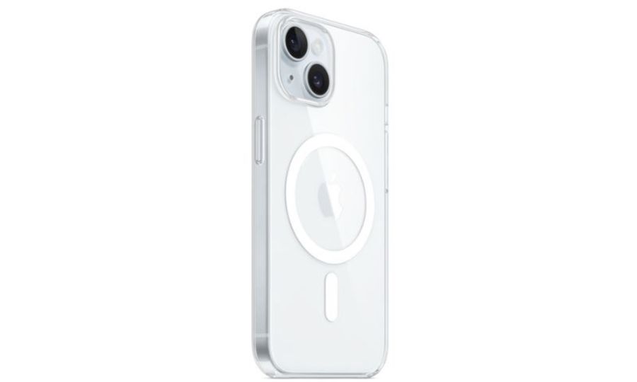 Carcasă transparentă Apple iPhone 15 Plus cu MagSafe