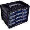 raaco HandyBox 55x4 Tragrahmen für Teileboxen, 4 Boxen (L x B x H) 376 x 265 x 310 mm