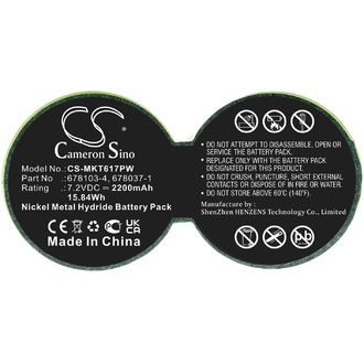 Akumulator do Makita, 6010sd, 6010sdw, 6070d, 6076dw i innych, Ni-Mh, 2,2 Ah, 7,2 V