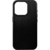 FIXED Capac spate din piele MagLeather cu suport MagSafe pentru Apple iPhone 15 Pro, negru