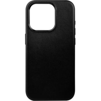 FIXED MagLeather husă din piele pentru Apple Iphone 15 Plus cu suport MagSafe, negru