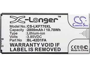 Akku für Lg G5 Mini (equ.BL-42D1FA) 2800mAh