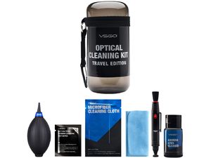 VSGO cestovní čistící sada na objektivy a fotoaparát