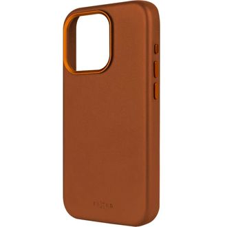FIXED MagLeather husă din piele pentru Apple Iphone 15 Pro cu suport MagSafe, maro