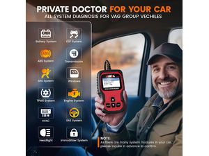 ANCEL VD500 Automotive OBD2 Code Reader(Specially designed for VAG vehicles)