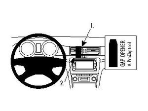 Brodit Монтажна скоба ProClip за Skoda Superb 09-15, за център