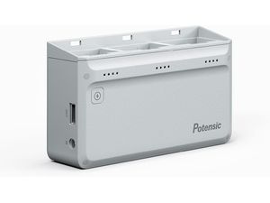 Potensic háromállású gyorstöltő Atom 4K 60W-os Atom 4K-hoz, hálózati adapterrel