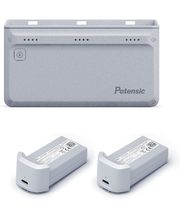 Potensic třípozicová rychlonabíječka pro Atom 4K 60W More Power, kit s AC adaptérem a 2x baterie