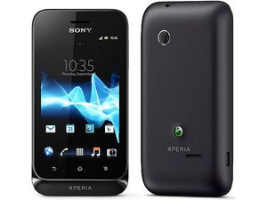 Sony Xperia Tipo (ST21i) - černá + Sony Ericsson CK100 držák s CL nabíječkou do vozu