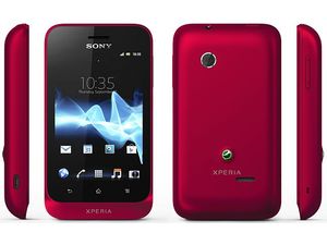 Sony Xperia Tipo Dual- červená