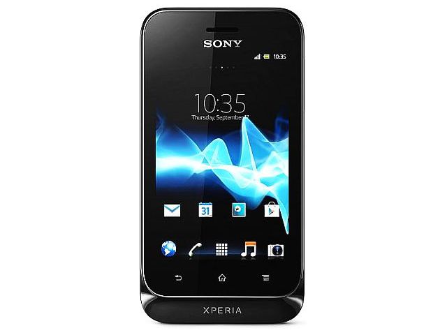 Inhalt des Pakets Sony Xperia Tipo (ST21i) - černá + Sony Ericsson CK100 držák s CL nabíječkou do vozu