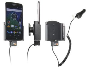 Uchwyt samochodowy Brodit dla Motorola Moto G5 Plus bez etui, z ładowaniem za pomocą zapalniczki samochodowej