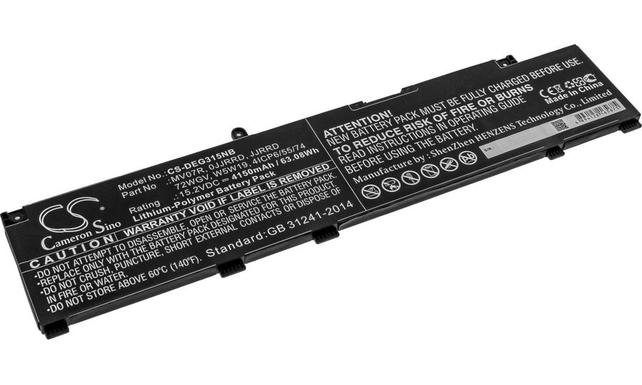 Akku für Dell G3 3590, G5 5500, G5 15 5500 und andere, 4150 mAh, Li-Ion