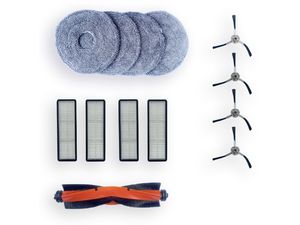Mobilly csere szűrők, kefék és mopok készlet Xiaomi X10+, Xiaomi S10+, 13 db