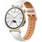 Huawei Watch GT4 41 mm, bőrszíj, fehér