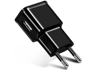 Síťová nabíječka, výkon 10W, černá (eko-balení)