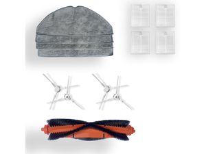 Mobilly csere kefék, szűrők és mopszok készlet XIaomi E10, E12, 13 db