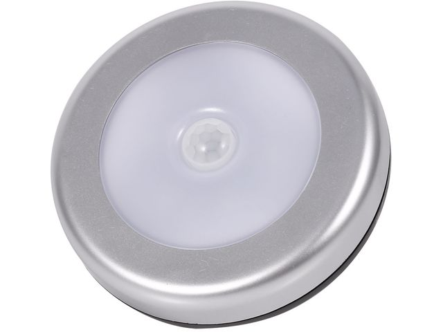 obsah balení LED osvětlení s pohybovým čidlem, samolepící + baterie
