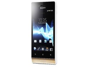 Sony Xperia miro (ST23i) - bílá/zlatá