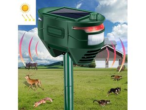Solar cu ultrasunete joc repeller, fascicul infraroșu