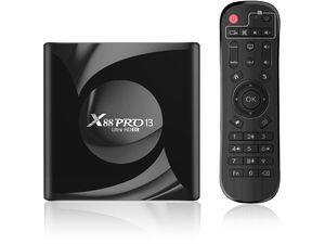 Multimédiaközpont X88 Pro, Android, 4GB/32GB, fekete