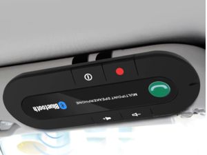 Mobilly Bluetooth handsfree do auta na stínítko