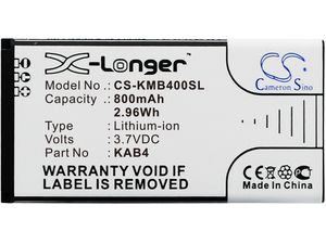 Baterie pentru Kazam Life B4, 800mAh, Li-ion