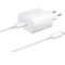 Samsung cestovní rychlonabíječka USB-C s kabelem, 45W, bílá, eko-balení