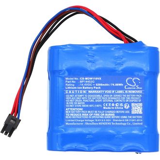 Батерия за Eureka E10s, Ea100001, Ea100003, ETA E10s, Ea100001 и други, Li-Ion, 5200 mAh