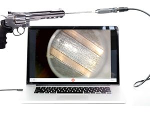Teslong NTG100P USB (DIN) Endoskop zur Überprüfung von Pistolenläufen ab Kaliber .22