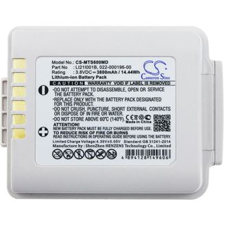 Baterija za BeneVision, TD60, TM80, TMS-6016 in druge, 3800 mAh