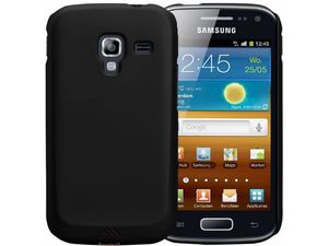Case Mate Barely There Tasche Schwarz für Samsung Galaxy Ace 2 i8160