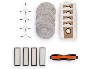 Mobilly csere kefék, szűrők és mopszok készlet Xiaomi X10+, Dreame L10, 18 db