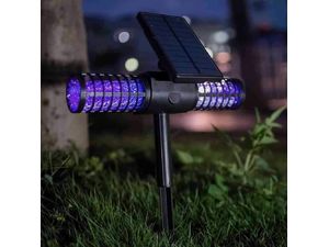 Wiederaufladbare Solar-UV-Mücken- und Insektenfalle