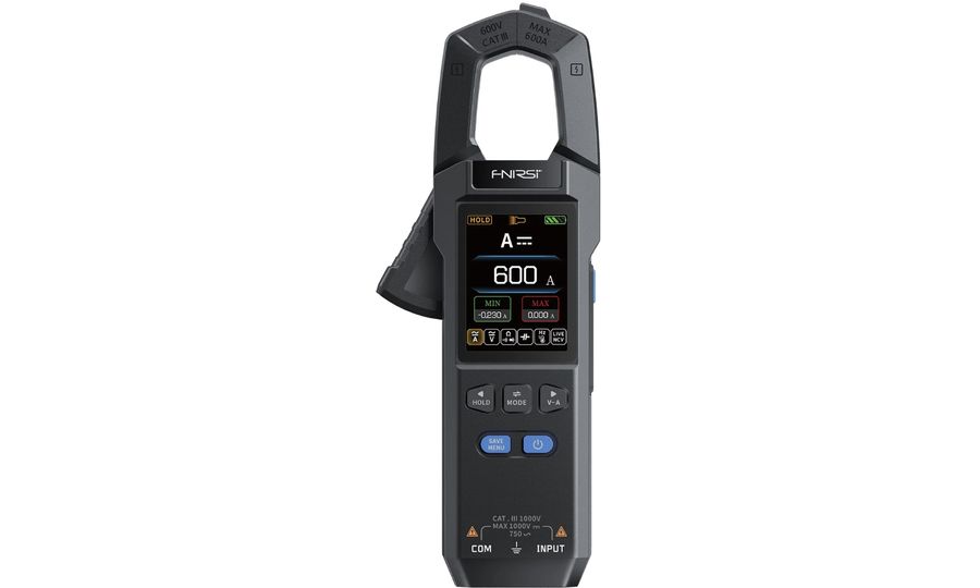 FNIRSI DMC-100 Clește de măsură digitală AC/DC 600 A, DC 1000 V, AC 750 V