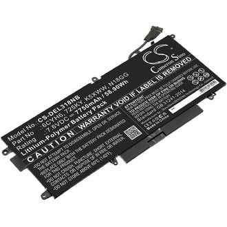 Baterie pentru Dell Latitude 12 5289, Dell Latitude E5289, 7750 mAh, Li-Pol