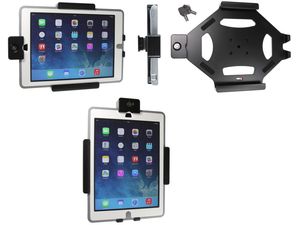 Brodit autótartó Apple iPad 9.7 -hez Új, Otterbox Defender tokban, töltés nélkül, zár