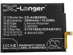 Akkumulátor Asus Zenfone Max M2, 3900 mAh, Li-Pol akkumulátorához
