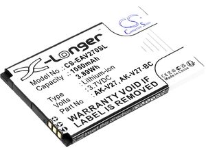 Akkumulátor Emporia Simplicity, V27, 2600 mAh, Li-Ion akkumulátorhoz