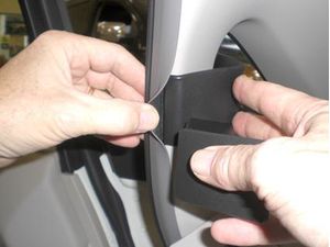 Brodit ProClip montážní konzole pro Nissan Leaf 11-17, vlevo na sloupek