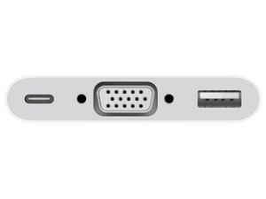 Adapter Apple USB-C ze złączem VGA i USB A