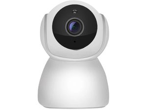 IP камера V380 1080P, нощно виждане, мобилно приложение, бяла